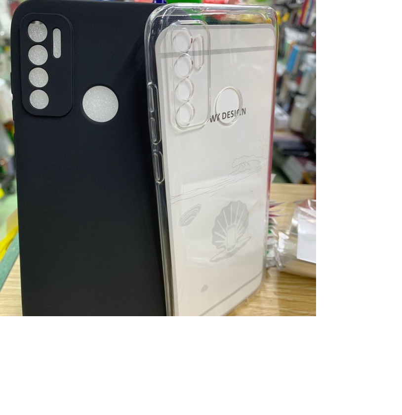 Ốp lưng dẻo đen cao cấp chống ố bẩn ngả màu cho điện thoại Vsmart Live 4