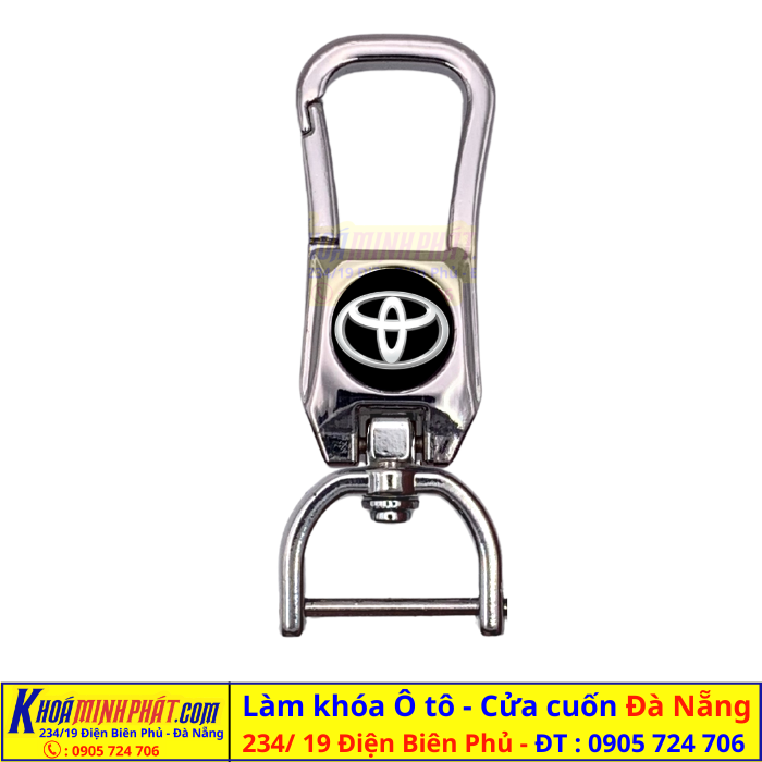 Vỏ Độ Chìa Khoá gập xe Toyota Vios 2015–2023 V703
