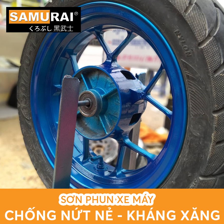 Chai sơn Samurai Y139 màu xanh candy