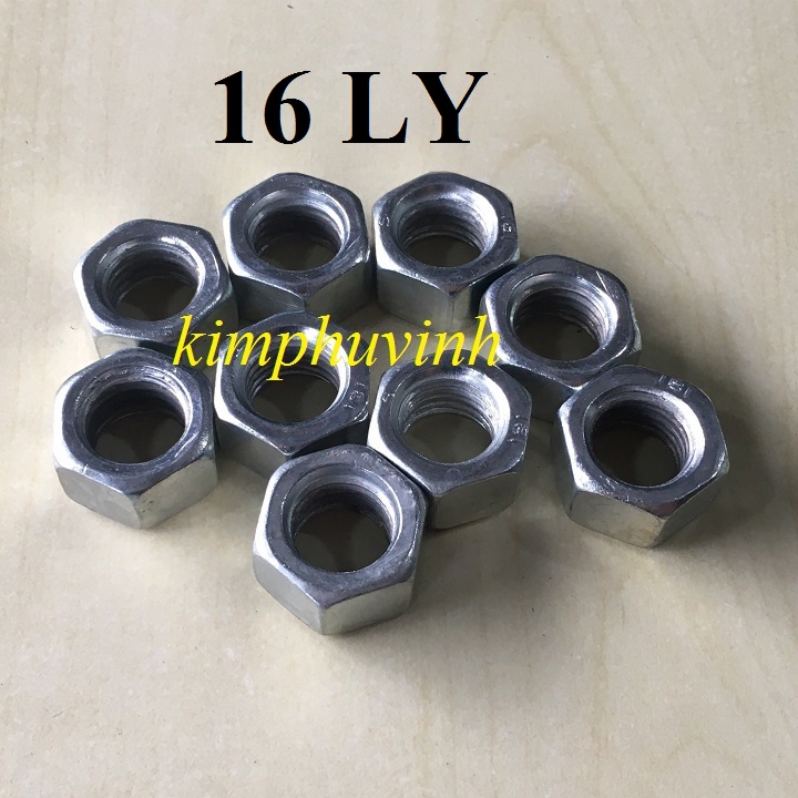 10 con -TÁN M16 - ĐAI ỐC - ECU 16LY