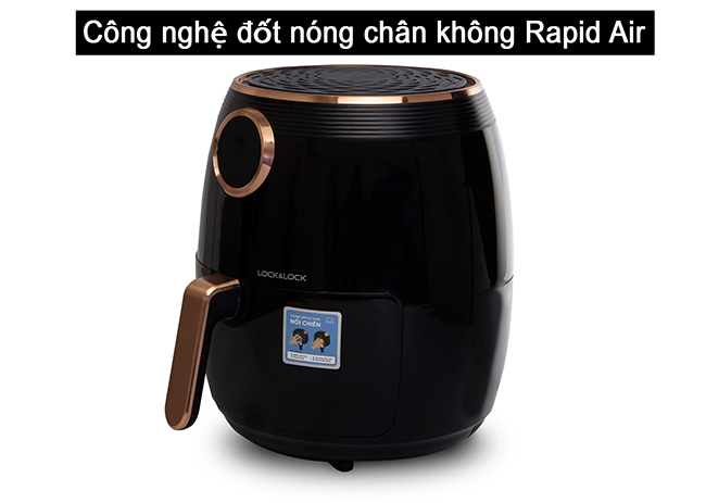 Nồi chiên không dầu cơ Lock&Lock EJF176 loại 4l