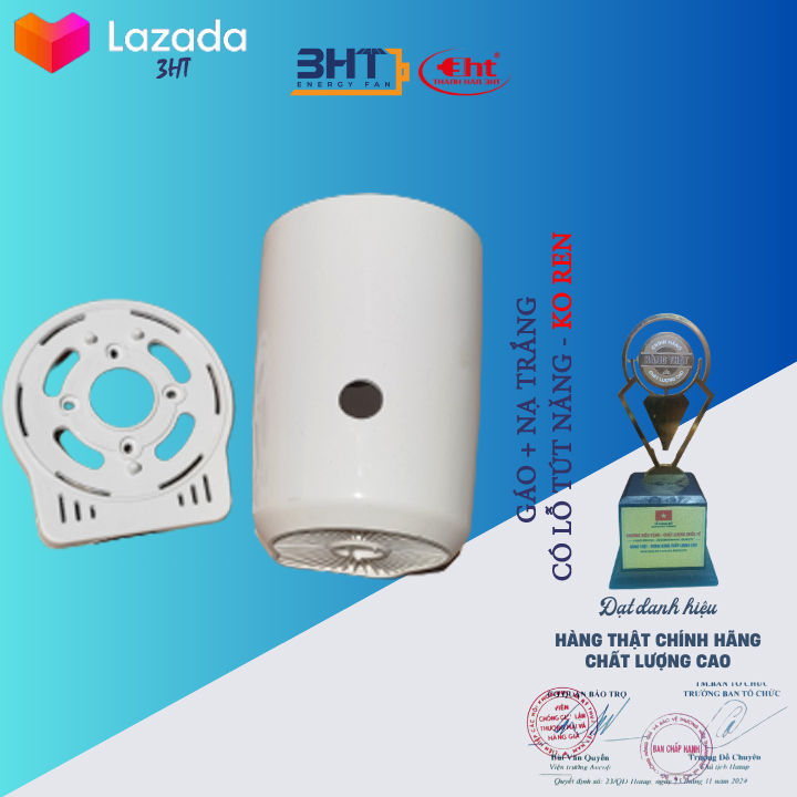 Bộ Gáo Quạt Không Răng Đen B4 - SENKO CÓ RĂNG