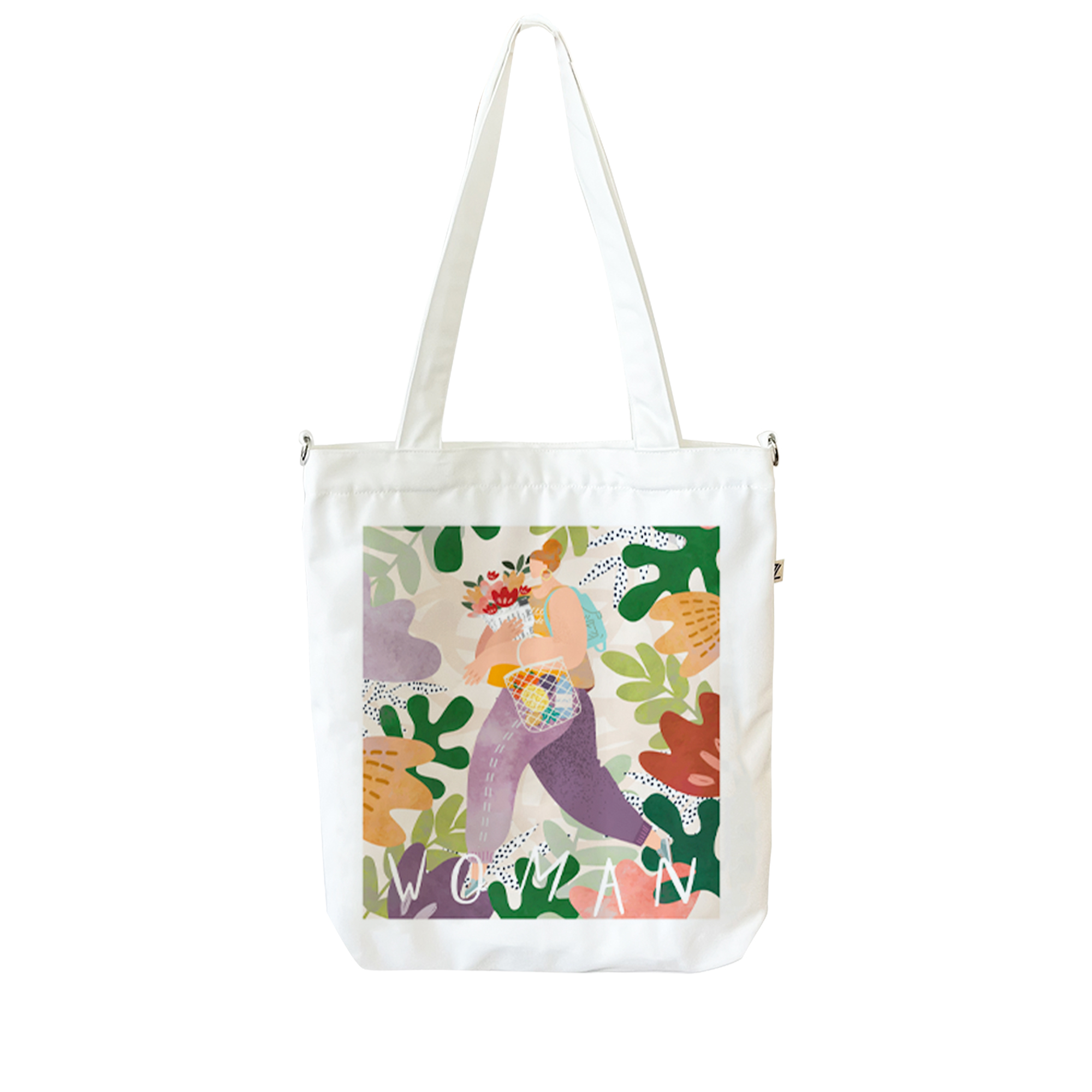 Túi Tote vải Canvas in hình