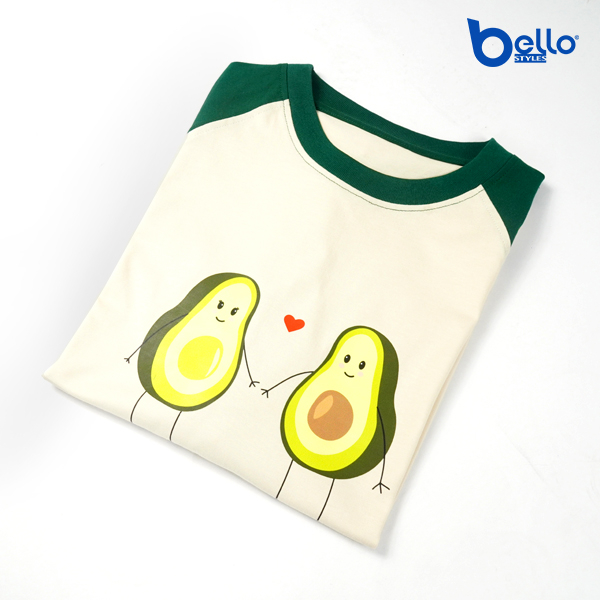 Áo  Unisex Bello In Hình Trái Bơ