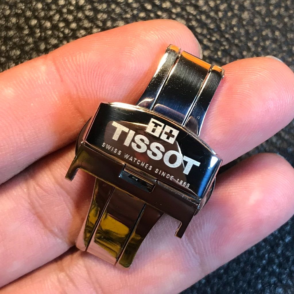 Khóa đồng hồ Tissot-Phụ kiện đồng hồ-Khóa đồng hồ khắc logo Tissot