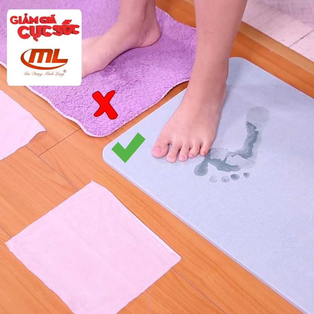Stone mats foot mop super absorbent Japan