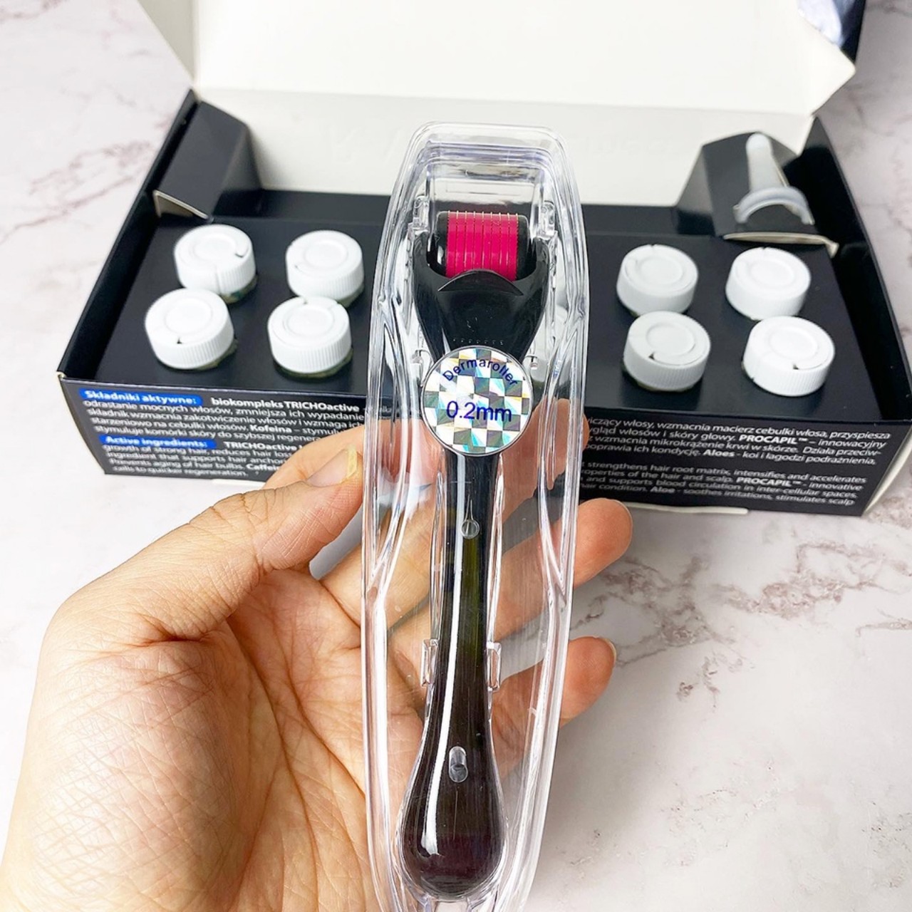 Tinh Chất Giúp Ngừa Rụng Tóc Meso roller - Radical Med Active Concentrate 12x3ml [Date T04/2022]