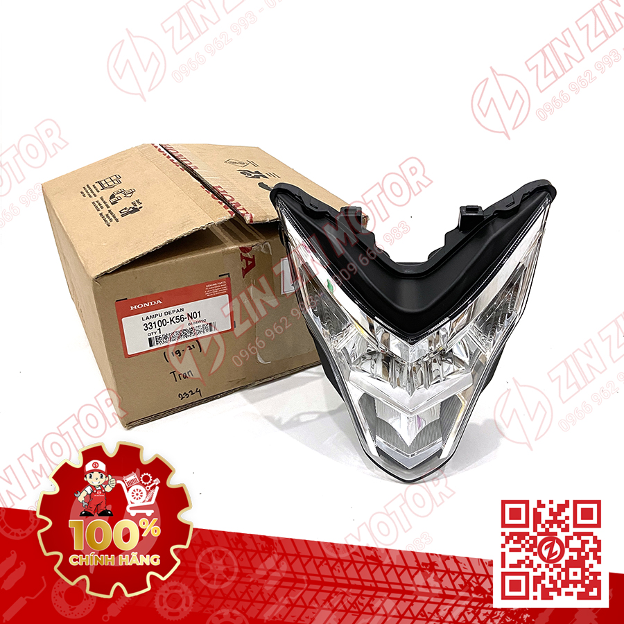 Headlight head lamp-Sonic 150R-33100k56n01-Zin Zin motor