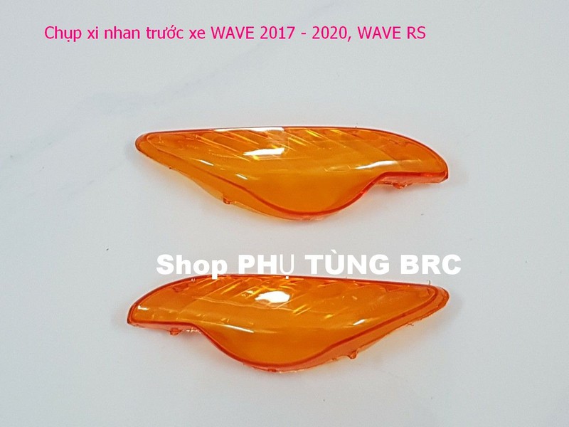 Combo chụp xi nhan trước, sau xe WAVE A 2017 - 2020 ( SL: 4 cái)