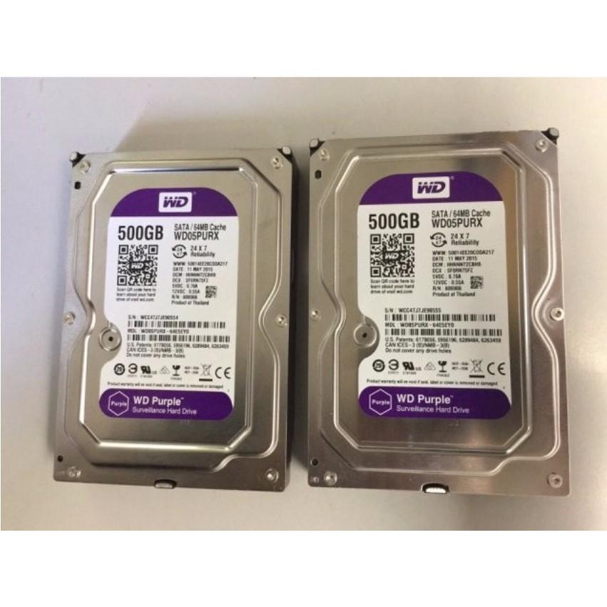 Ổ Cứng 500GB Chuyên Dụng Cho Camera, Máy Tính