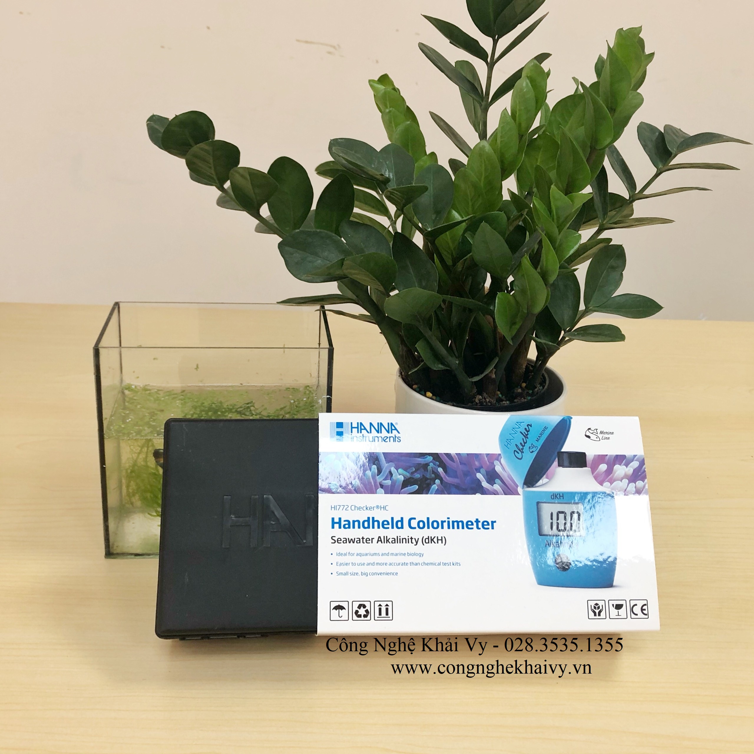 [HCM]Máy đo Kiềm trong nước biển HANNA HI772 (KHÔNG BAO GỒM CHẤT THỬ)
