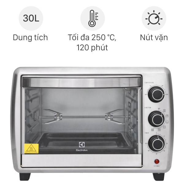 100% brand new Electrolux eot30mxc 30 liter electric oven tray rotary oblique fan convection light within 24 months warranty