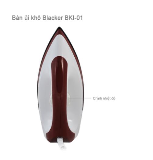 Bàn Ủi Khô Blacker BKI-01