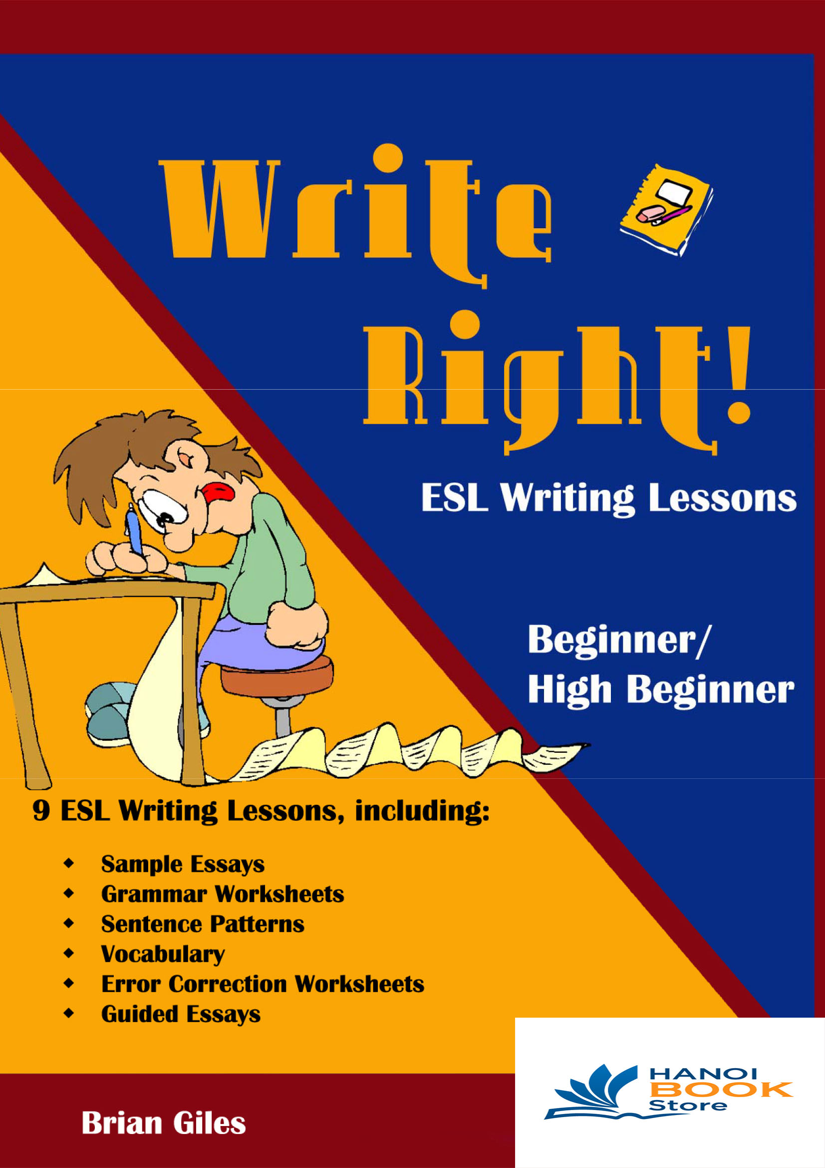 Sách tiếng anh write right esl writing lessons brian giles