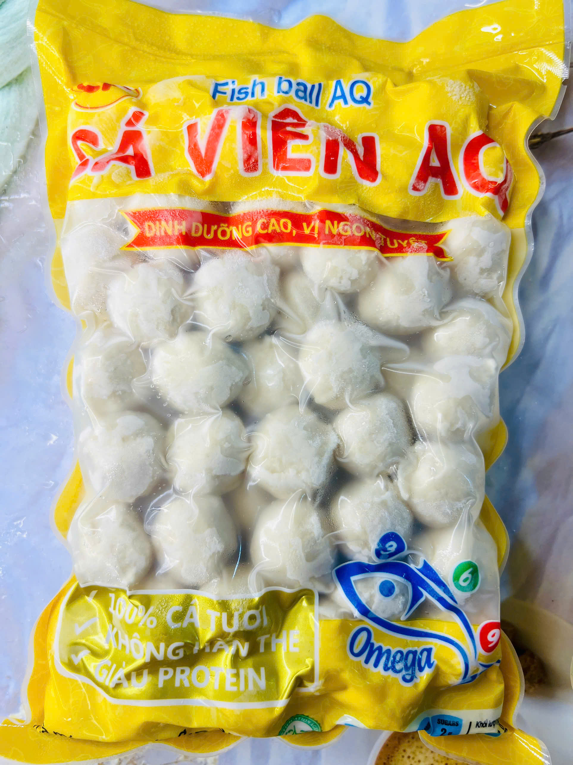 500G Cá viên AQ Hàng CP