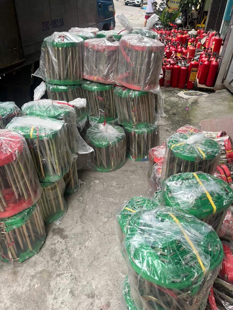 Thang dây thoát hiểm chống cháy , thang dây cứu sinh chiều dài (5m,10m,15m, 20m, 25m,30m, 35m, 40m).