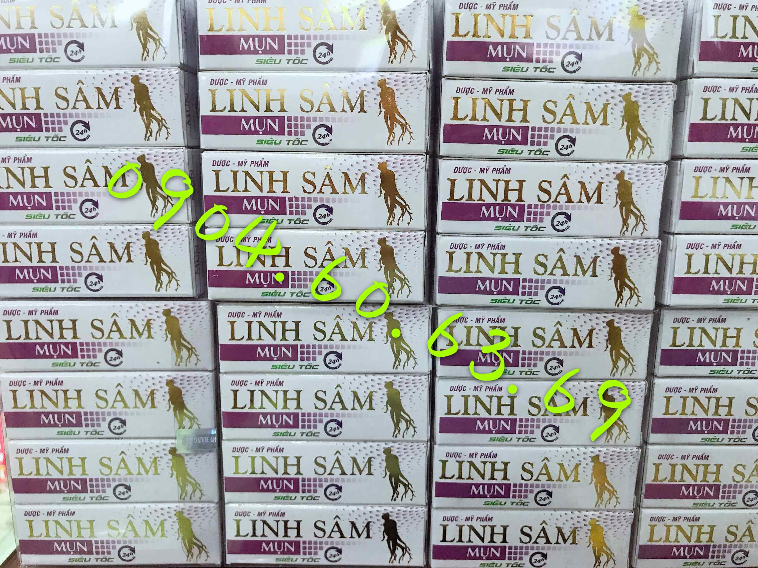 Serum Mụn Siêu Tốc LINH SÂM 5ml