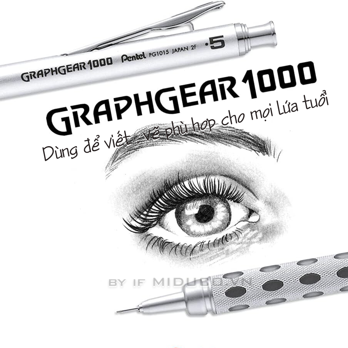 Bút Chì Kim Pentel Graphgear 1000