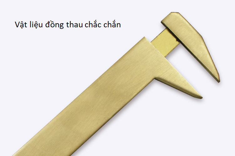 Thước Kẹp Cơ Khí 80mm Chất Liệu Đồng