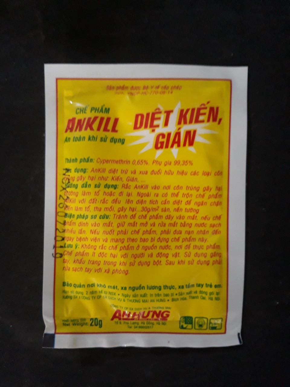 10 Gói diệt Kiến - Gián Ankill siêu hiệu quả