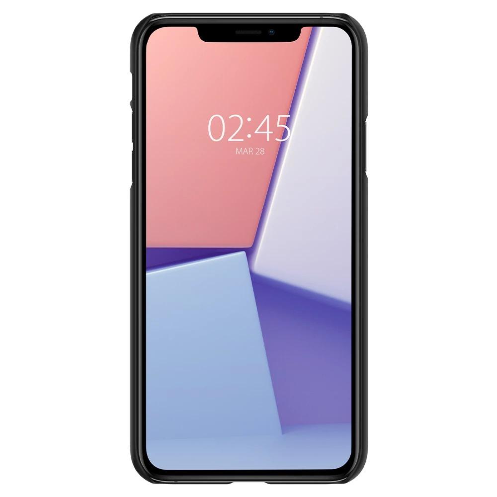 Ốp lưng Spigen Thin Fit màu đen cho iPhone 11 Pro Max / iPhone 11 Pro / iPhone 11