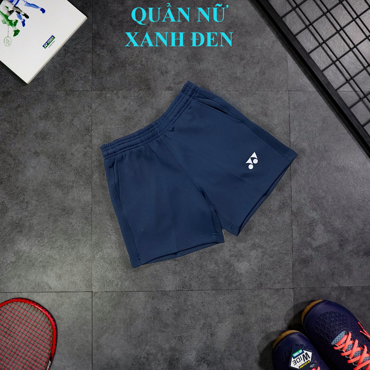 Quần đùi cầu lông nữ, quần thể thao nữ