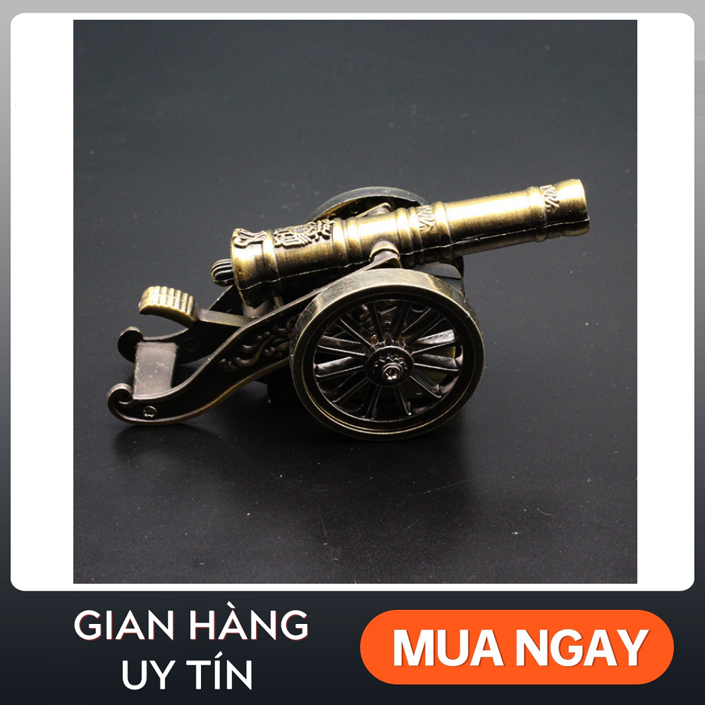 [HCM]Bật Lửa Gas A300 - Lửa Khò Tia Đỏ - Mô Hình Khẩu Pháo Thần Công Độc Đáo