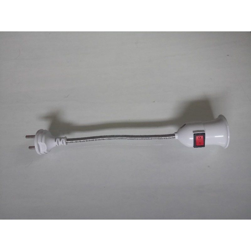 Đui Đèn E27 Uốn Dẻo Có Công Tắc Dài 28cm