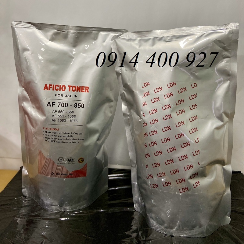 Bảng giá combo 2 túi mực Ricoh (gói bạc) AFICIO A450/A500/A550/A650/A850 (2kg-2 gói) Phong Vũ