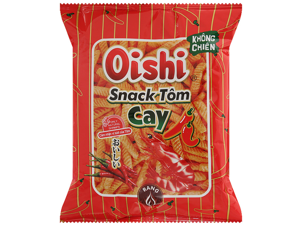 Snack vị tôm cay Oishi gói 32g