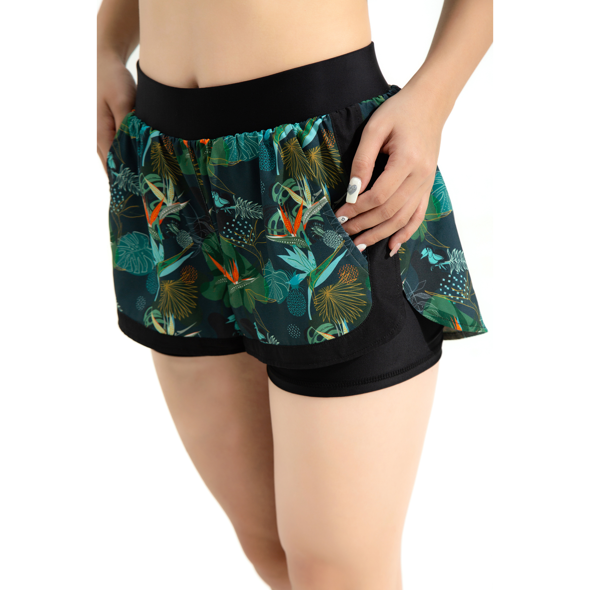 Quần bơi nữ 2 layer Bird Paradise SOBIE