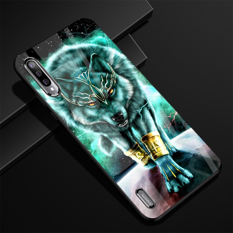 Ốp Lưng XIAOMI MI A3 mặt kính cường lực cao cấp thiết kế Độc Quyền