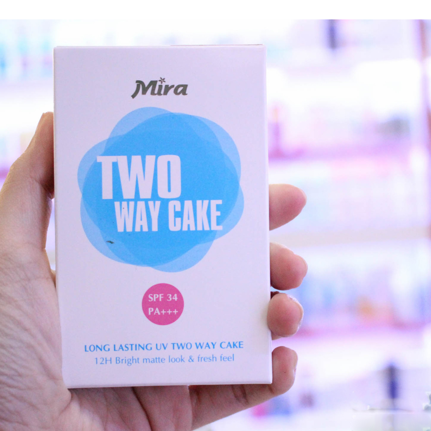 Phấn Trang Điểm Mira Long Lasting UV Two Way Cake 12g (Product From South Korea)