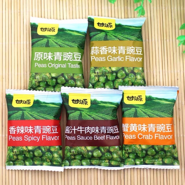 Combo 500G Gói Đậu Hà Lan Tẩm Vị (Vị Cua)