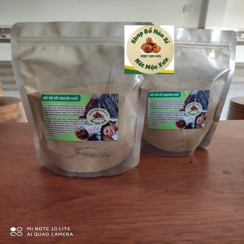 Bột bồ kết mịn nướng tách hạt rang xay (1kg )