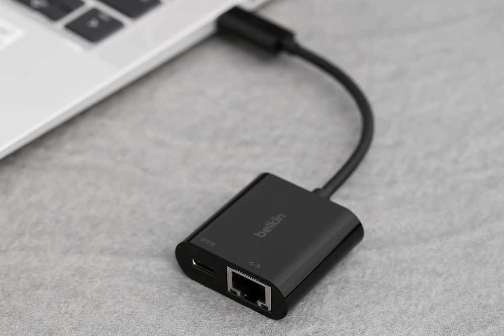 Adapter chuyển đổi Type C - Giernet Bel00HY1 Đen