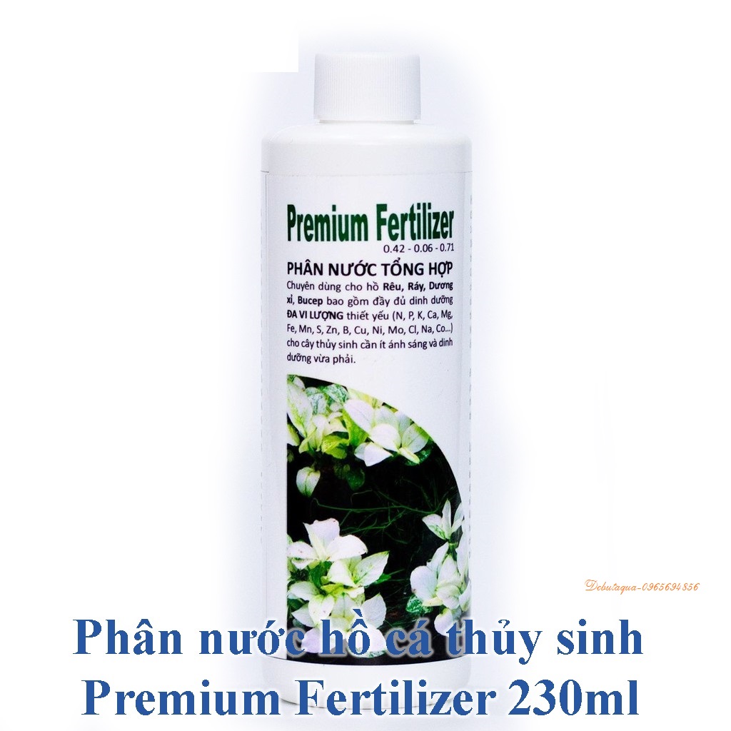 Phân nước hồ cá thủy sinh Premium Fertilizer 230ml