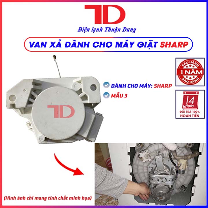 Van Xả Máy Giặt SHARP - Điện Lạnh Thuận Dung