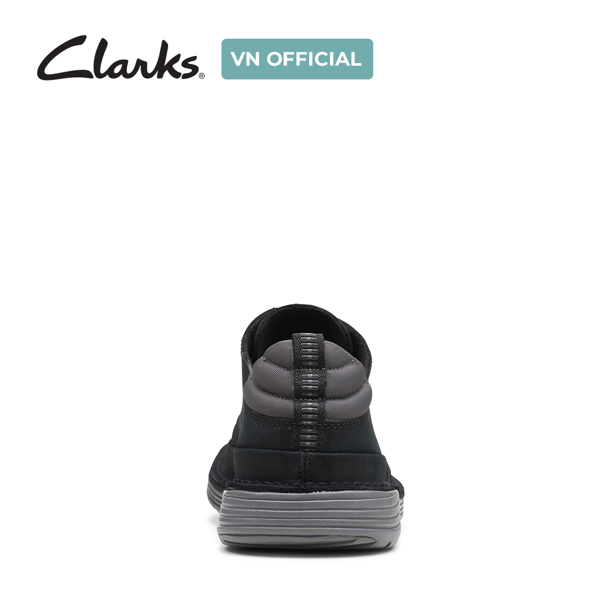 Giày Sneaker Da Nubuck Nam Clarks - Brahnz Low