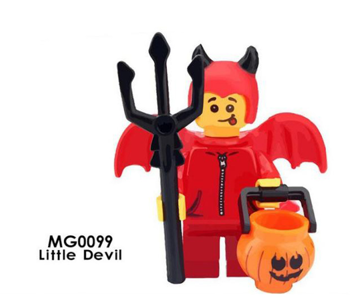 Minifigures nhân vật bé trai Halloween Little Devil MG0099