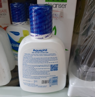 Sữa rửa mặt Aquaphil 125ml - cho da nhạy cảm