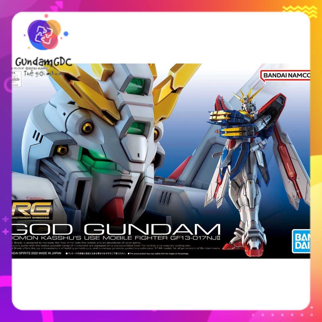 Mô hình lắp ráp rg 37 god gundamchat 1/144 bandai - gdc 4573102633583