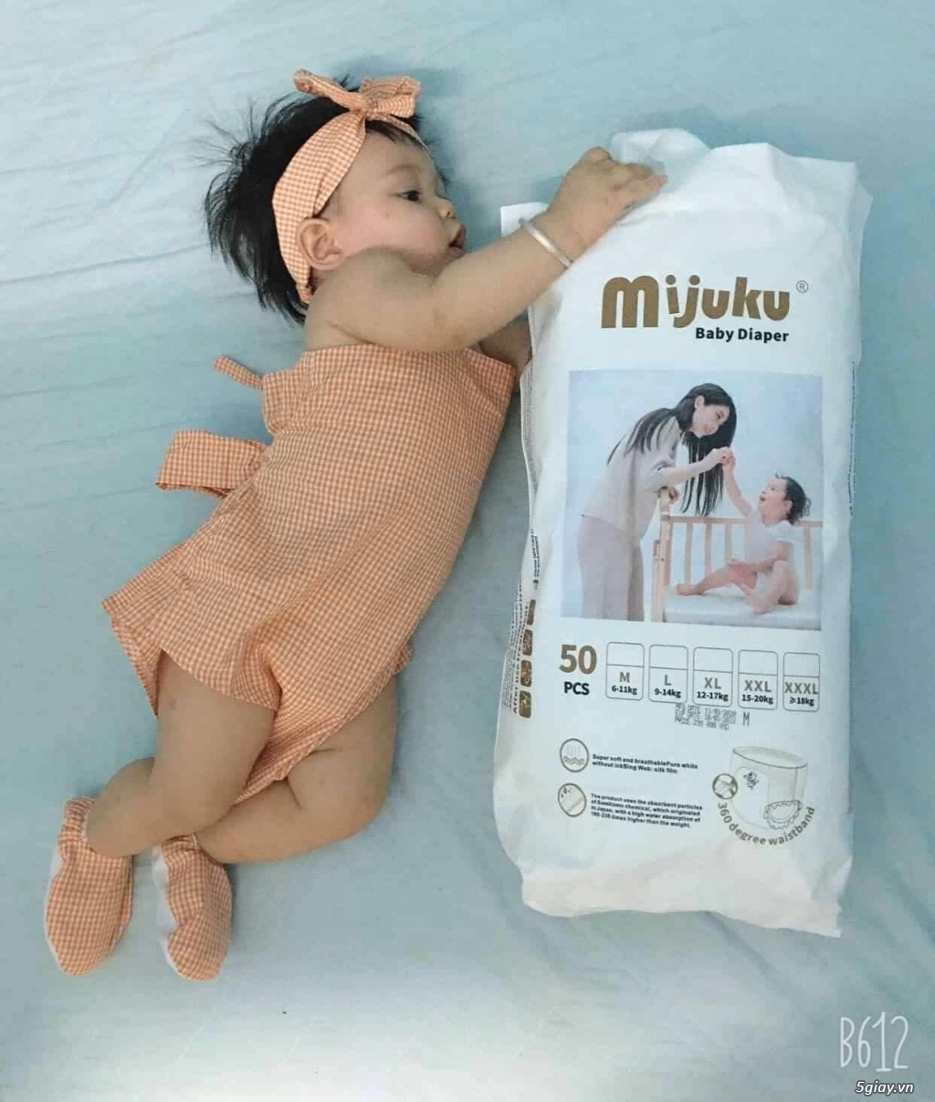 Combo 2 miếng tả quần Mijuku dùng thử đủ size