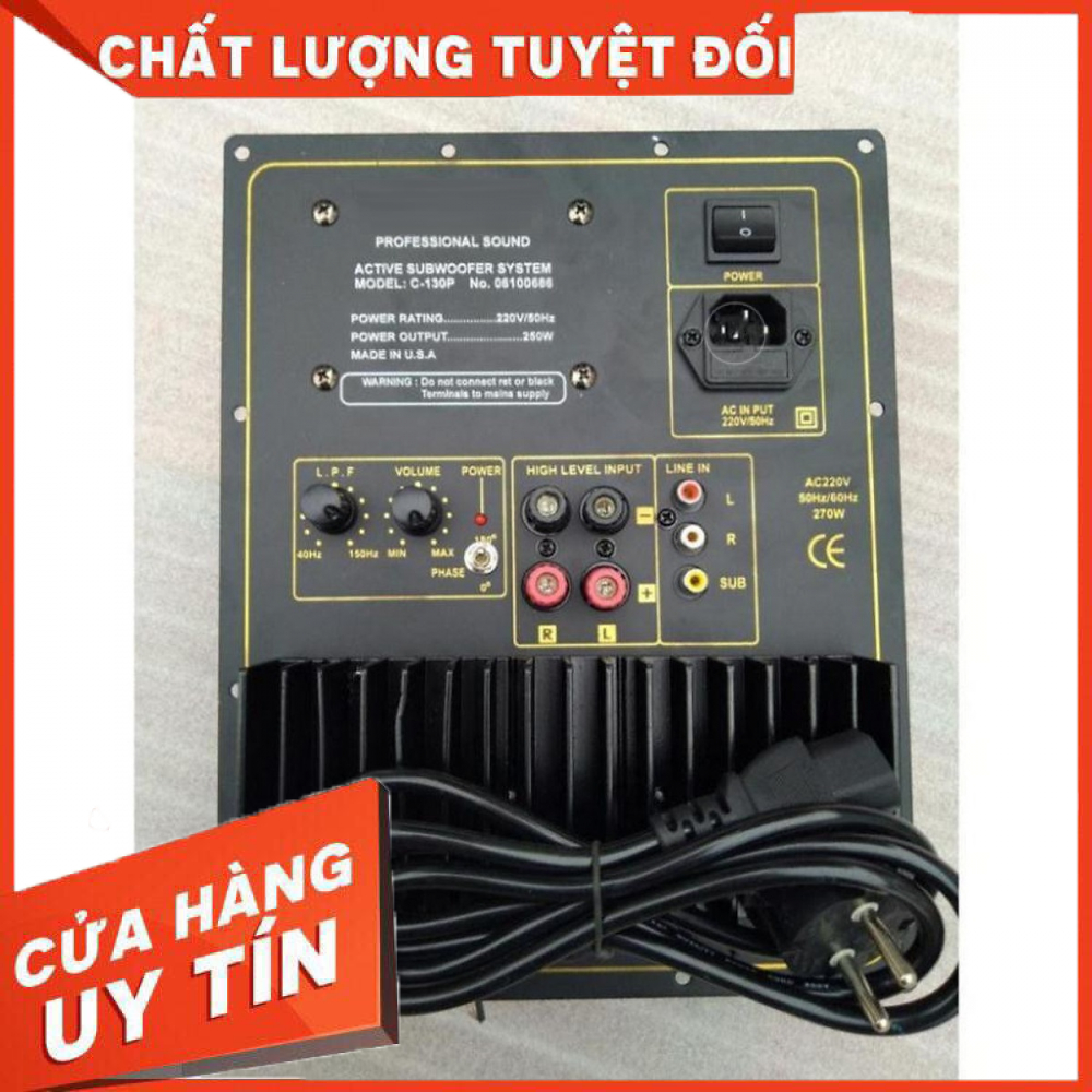 Combo 1 mạch sub điện + 1 bass 30 JB mới 100%