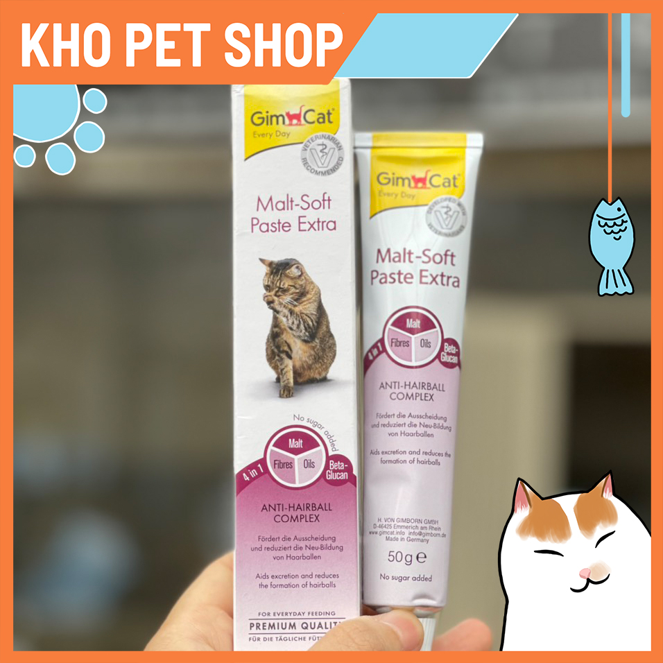 Gel tiêu búi lông Gimcat Malt-Soft-Extra