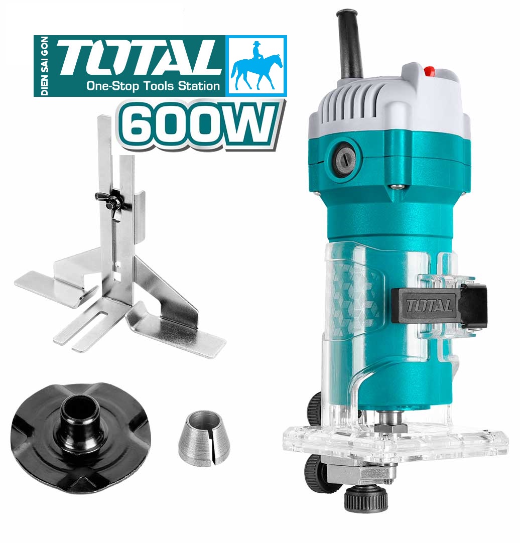 Máy phay mini cốt 6mm 33.500rpm 500w total tlt5001