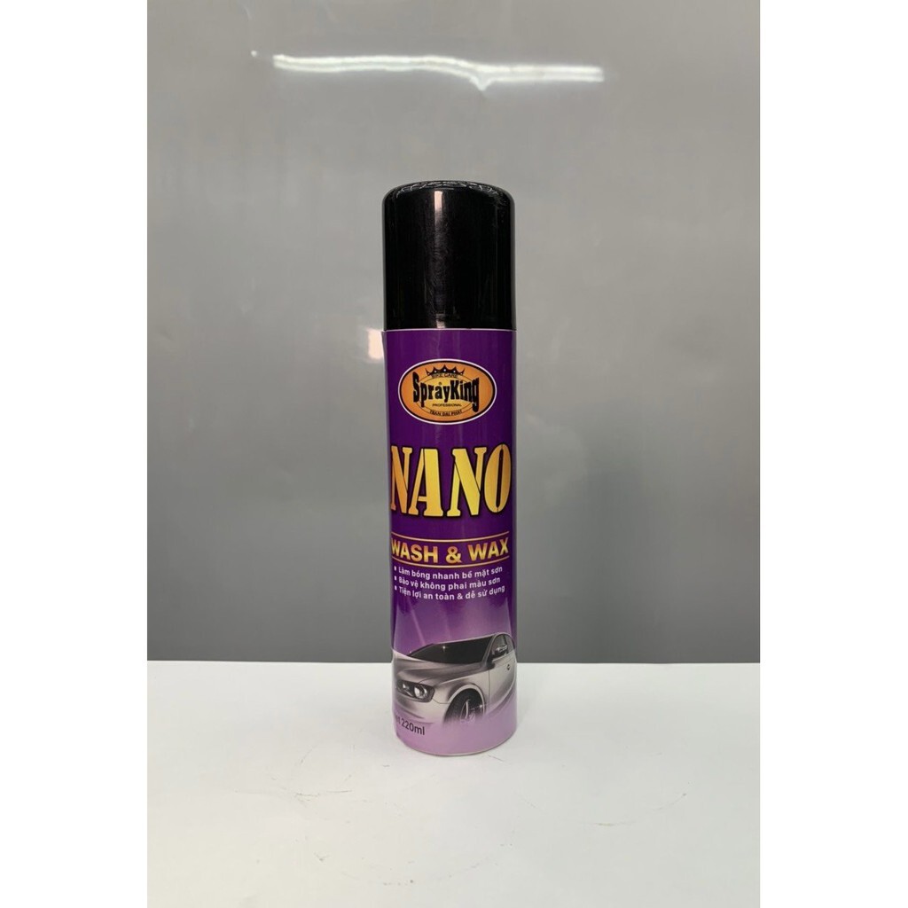 [Tặng khăn]Làm đẹp dàn áo tân trang xe SPRAYKING NANO