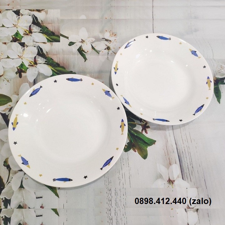 [HCM]dĩa sứ trắng - dĩa sứ trắng