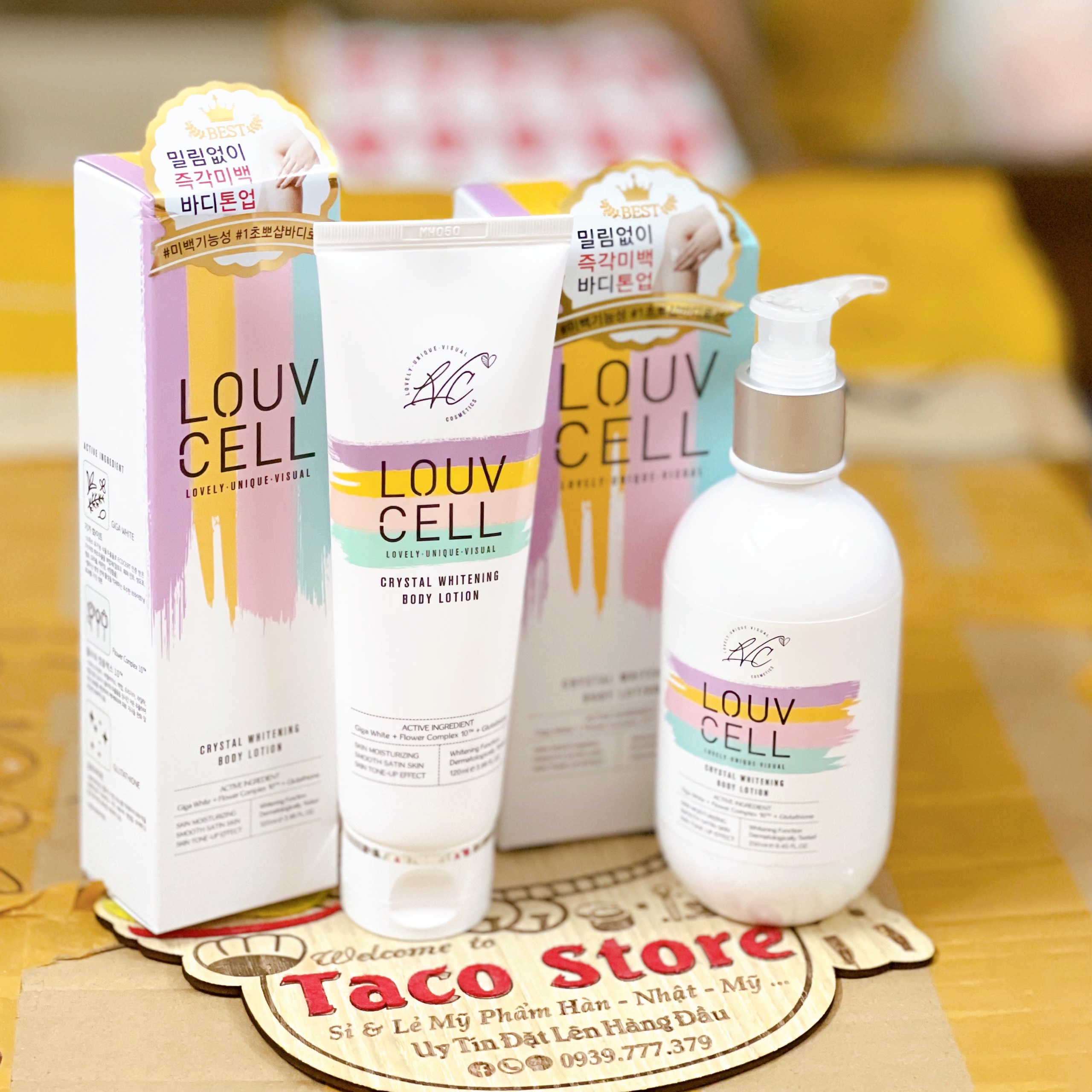 Sữa Dưỡng Thể Louv Cell Body Lotion