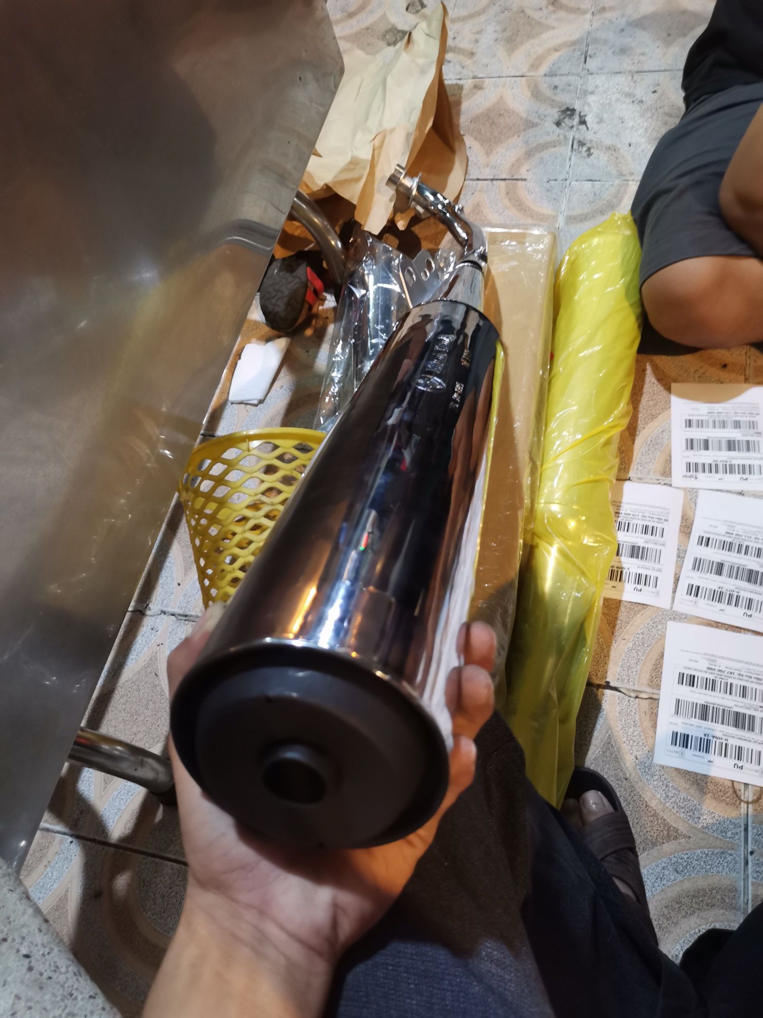 pô xe máy Wave Wave 110 êm